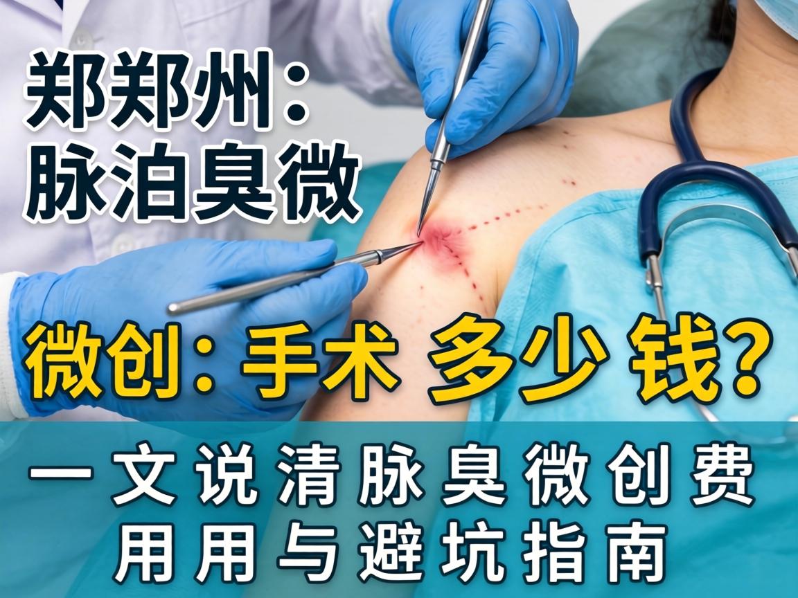 郑州腋臭微创手术多少钱?一文说清腋臭微创费用与避坑指南 郑州腋臭微创手术多少钱?一文说清腋臭微创费用与避坑指南