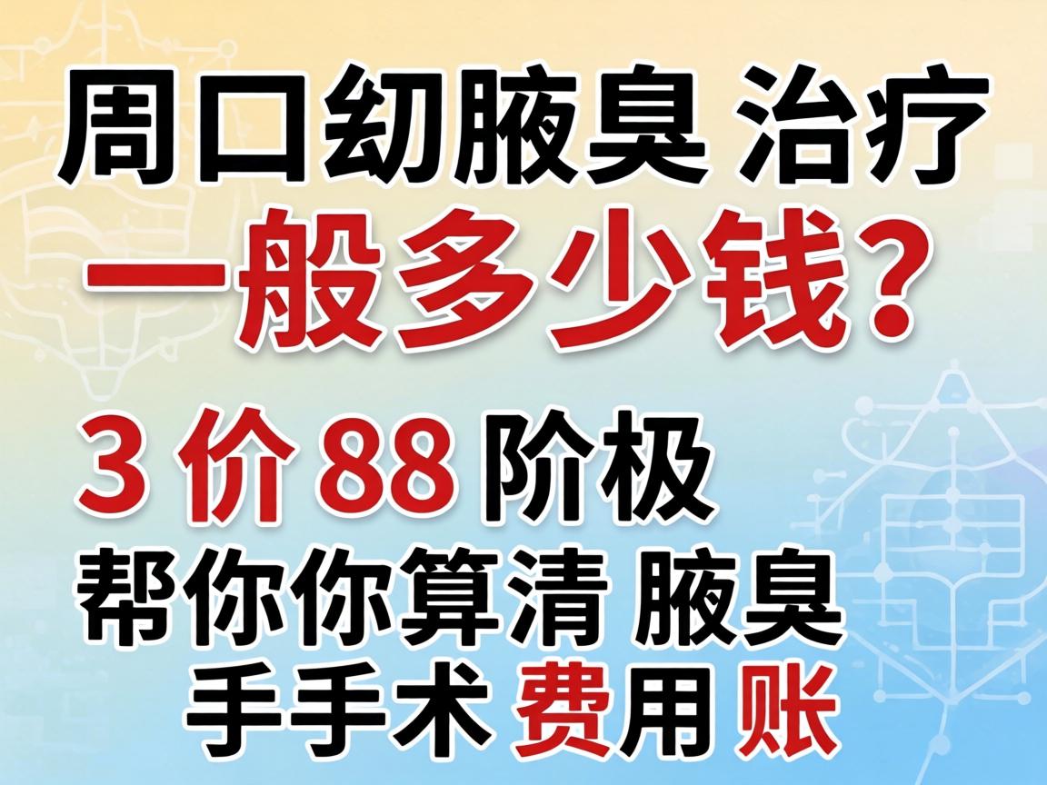 周口腋臭治疗一般多少钱?这3个价格阶梯帮你算清腋臭手术费用账 周口腋臭治疗一般多少钱?这3个价格阶梯帮你算清腋臭手术费用账