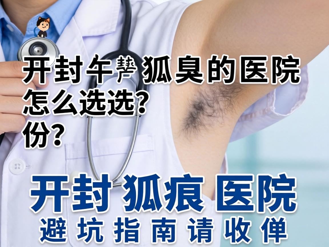 开封狐臭医院怎么选?这份开封狐臭医院避坑指南请收好 开封狐臭医院怎么选?这份开封狐臭医院避坑指南请收好