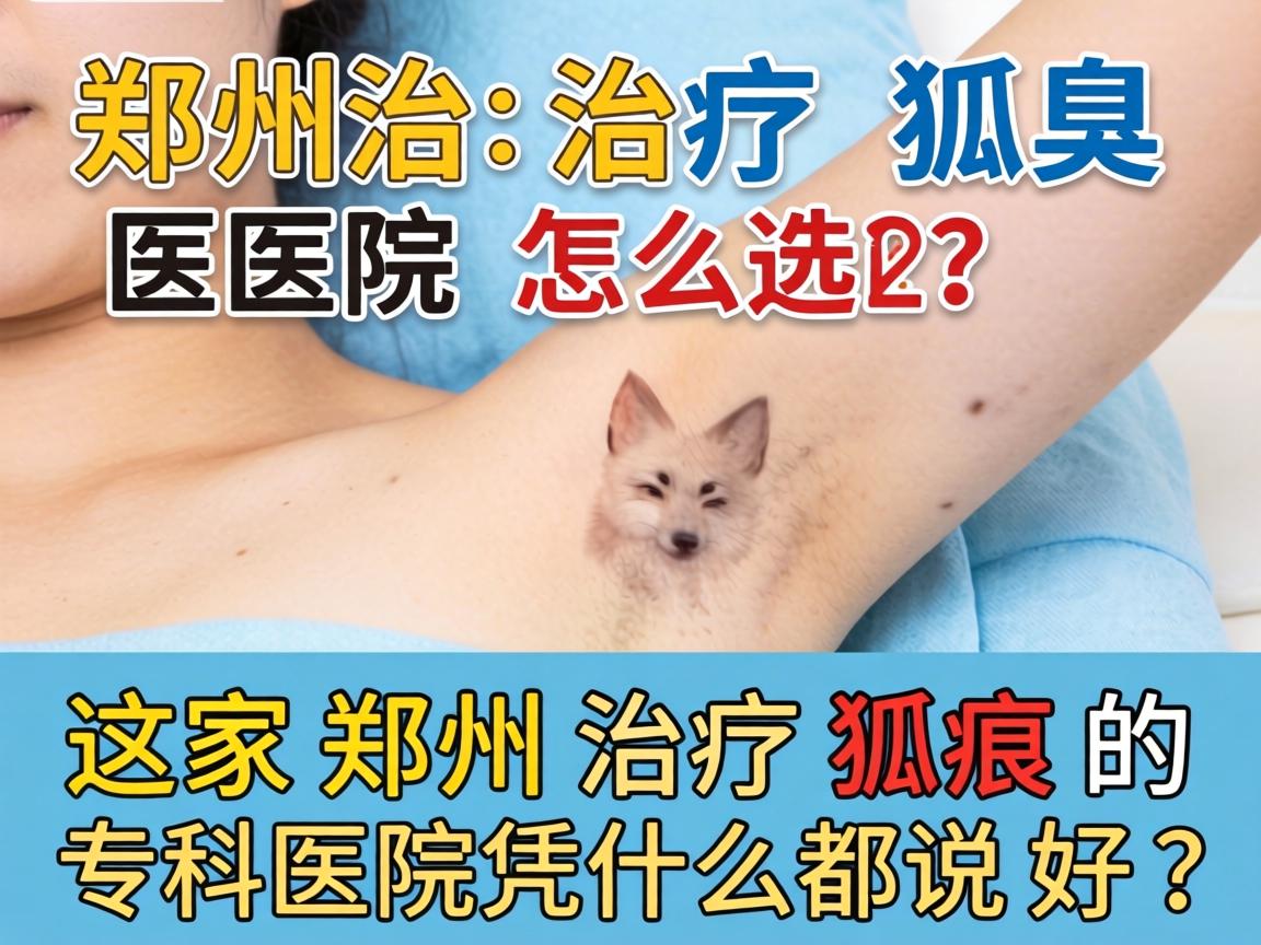郑州治疗狐臭医院怎么选?这家郑州治疗狐臭的专科医院凭什么都说好? 郑州治疗狐臭医院怎么选?这家郑州治疗狐臭的专科医院凭什么都说好?
