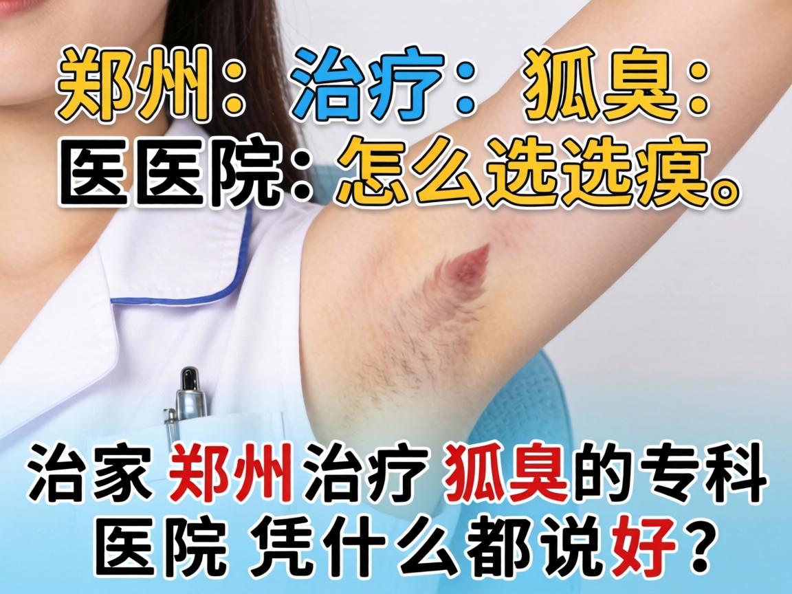 郑州治疗狐臭医院怎么选?这家郑州治疗狐臭的专科医院凭什么都说好? 郑州治疗狐臭医院怎么选?这家郑州治疗狐臭的专科医院凭什么都说好?