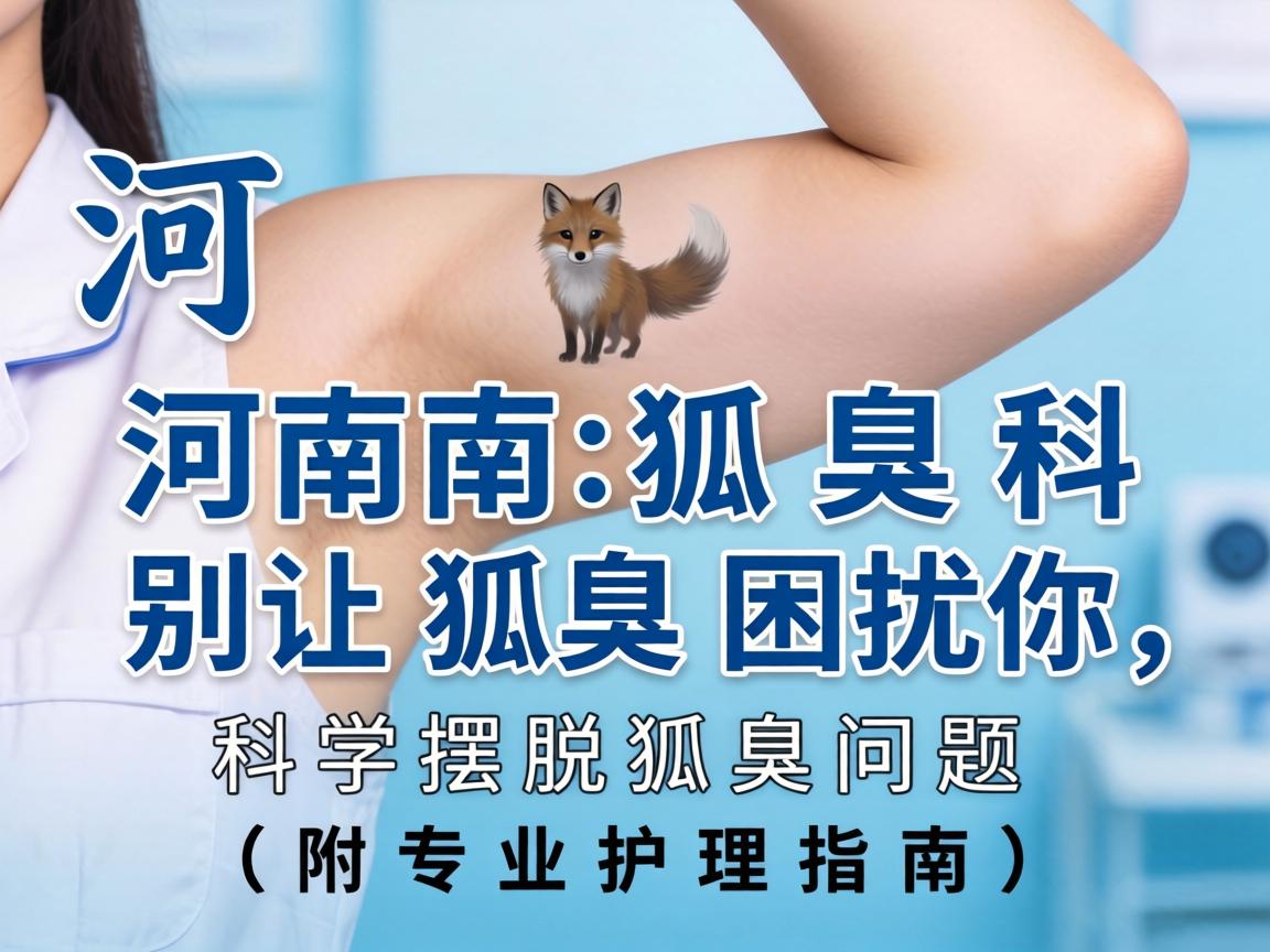 河南狐臭科,别让狐臭困扰你,科学摆脱狐臭问题(附专业护理指南) 河南狐臭科,别让狐臭困扰你,科学摆脱狐臭问题(附专业护理指南)