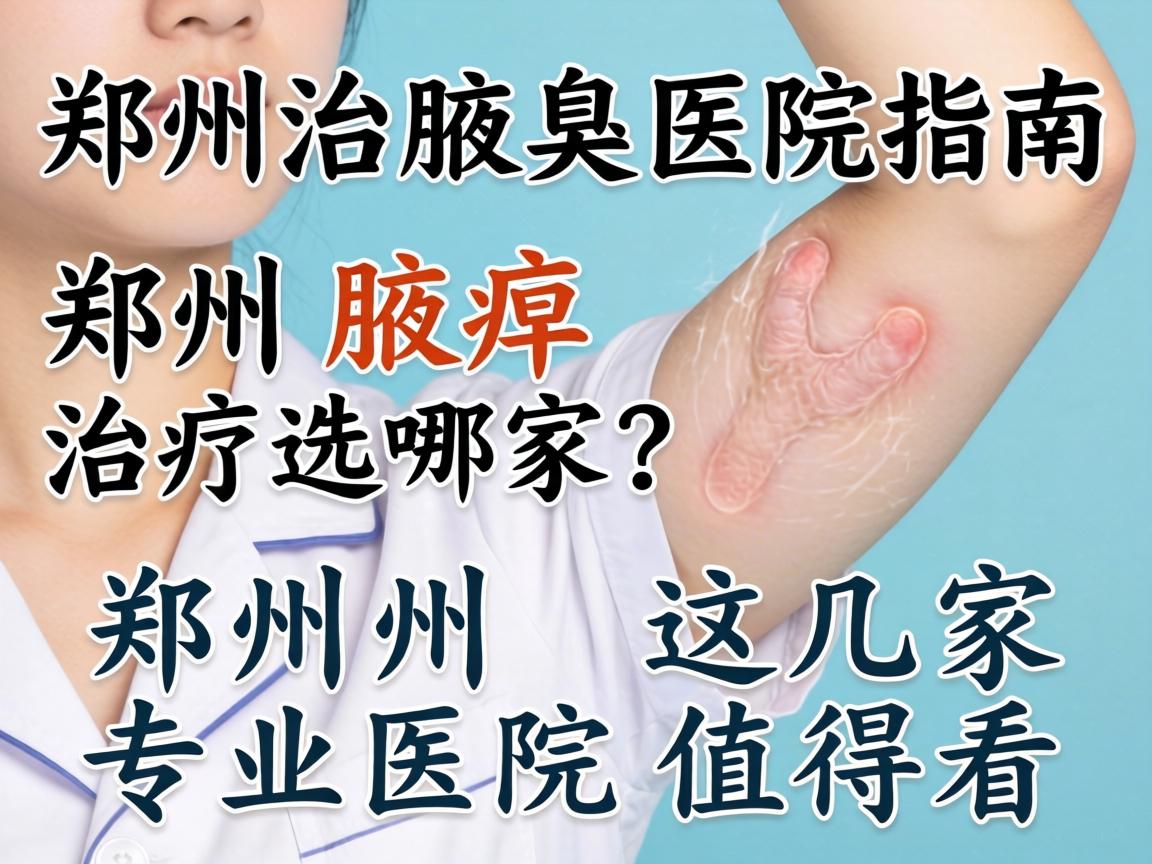 郑州治腋臭医院指南,郑州腋臭治疗选哪家?郑州这几家专业医院值得看 郑州治腋臭医院指南,郑州腋臭治疗选哪家?郑州这几家专业医院值得看