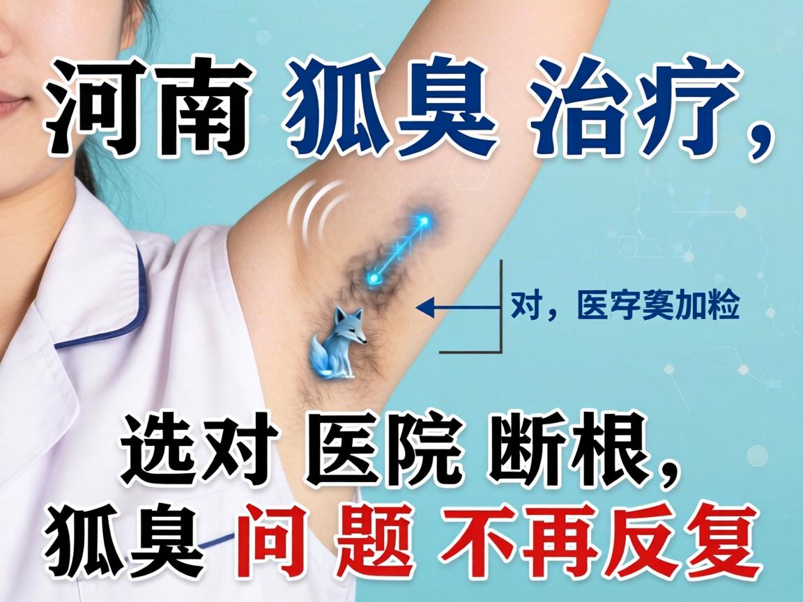 河南狐臭治疗,选对医院断根,狐臭问题不再反复 河南狐臭治疗,选对医院断根,狐臭问题不再反复