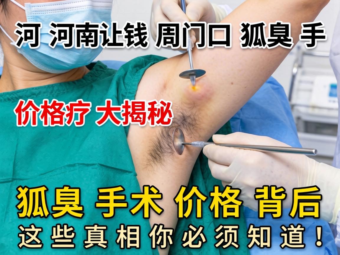 河南周口狐臭手术价格大揭秘,狐臭手术价格背后,这些真相你必须知道! 河南周口狐臭手术价格大揭秘,狐臭手术价格背后,这些真相你必须知道!