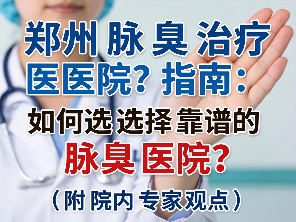 郑州腋臭治疗医院指南，如何选择靠谱的腋臭医院？附院内专家观点）
