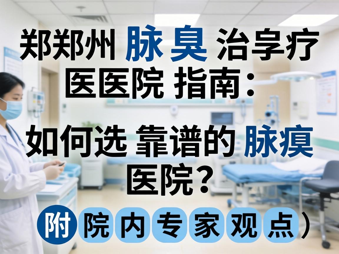 郑州腋臭治疗医院指南，如何选择靠谱的腋臭医院？附院内专家观点）
