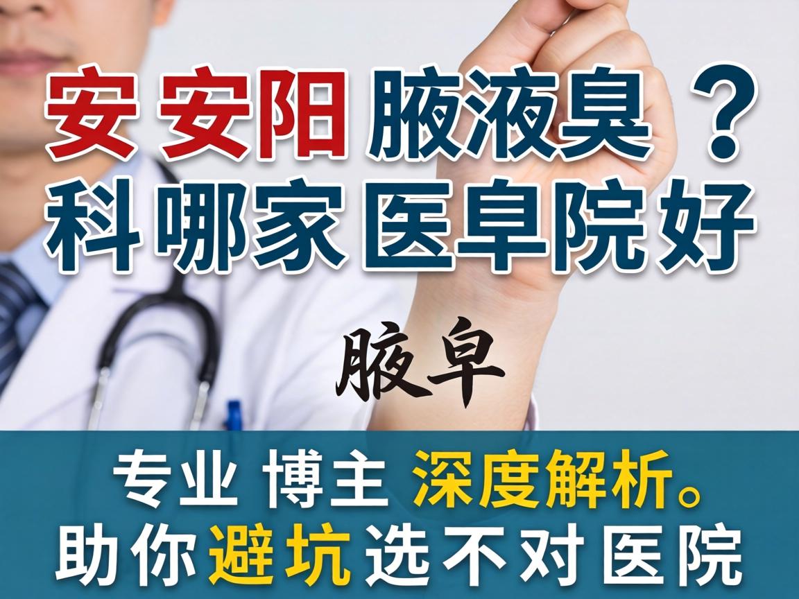 安阳腋臭科哪家医院好?专业博主深度解析,助你避坑选对医院 安阳腋臭科哪家医院好?专业博主深度解析,助你避坑选对医院