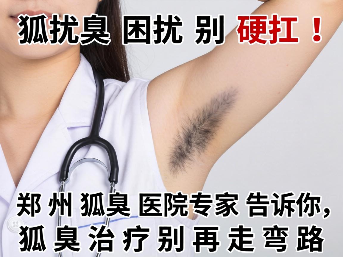 狐臭困扰别硬扛!郑州狐臭医院专家告诉你,狐臭治疗别再走弯路 狐臭困扰别硬扛!郑州狐臭医院专家告诉你,狐臭治疗别再走弯路