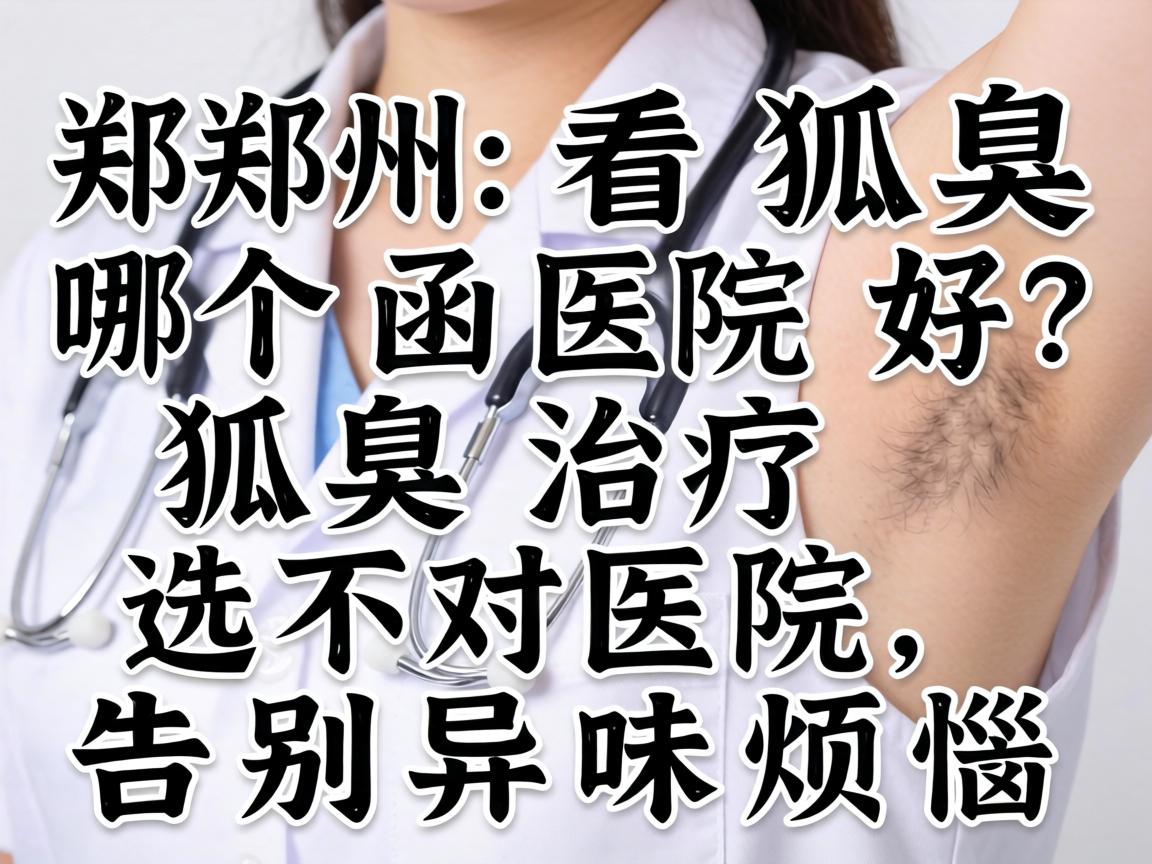 郑州看狐臭哪个医院好?狐臭治疗选对医院,告别异味烦恼 郑州看狐臭哪个医院好?狐臭治疗选对医院,告别异味烦恼