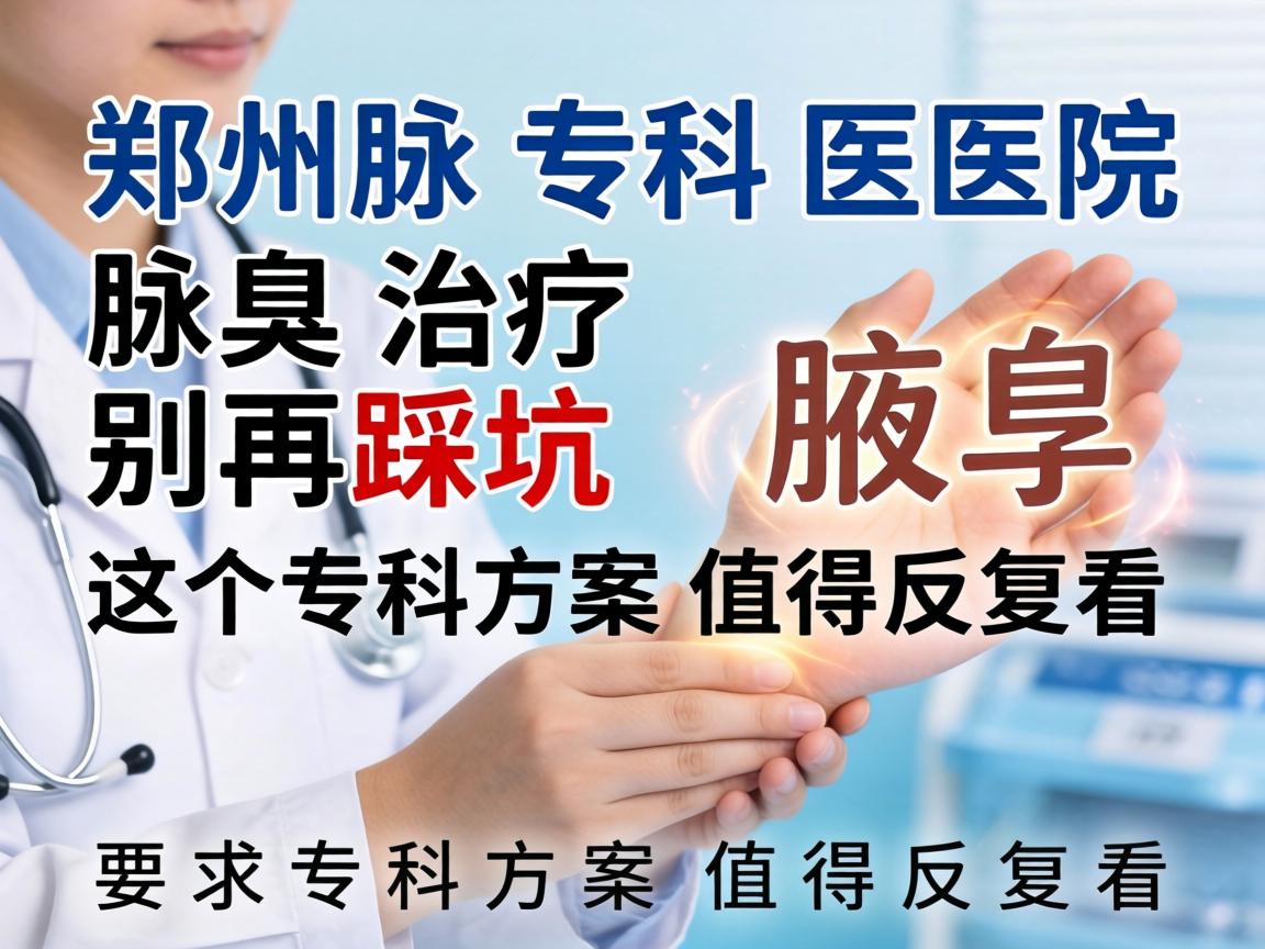 郑州腋臭专科医院,腋臭治疗别再踩坑,这个专科方案值得反复看 郑州腋臭专科医院,腋臭治疗别再踩坑,这个专科方案值得反复看