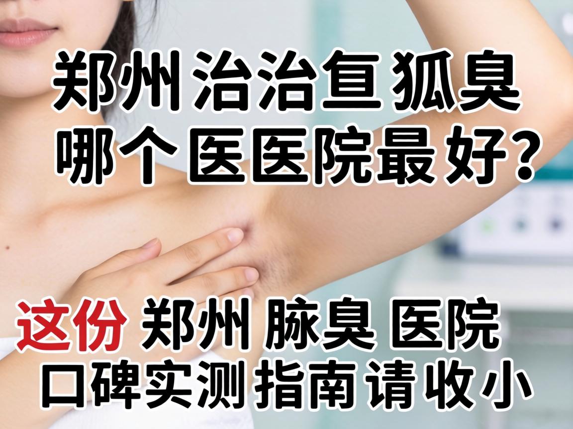 郑州治狐臭哪个医院最好?这份郑州腋臭医院口碑实测指南请收好 郑州治狐臭哪个医院最好?这份郑州腋臭医院口碑实测指南请收好