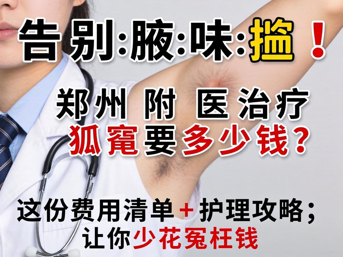 告别腋味尴尬!郑州附医治疗狐臭要多少钱?这份费用清单+护理攻略,让你少花冤枉钱 告别腋味尴尬!郑州附医治疗狐臭要多少钱?这份费用清单+护理攻略,让你少花冤枉钱