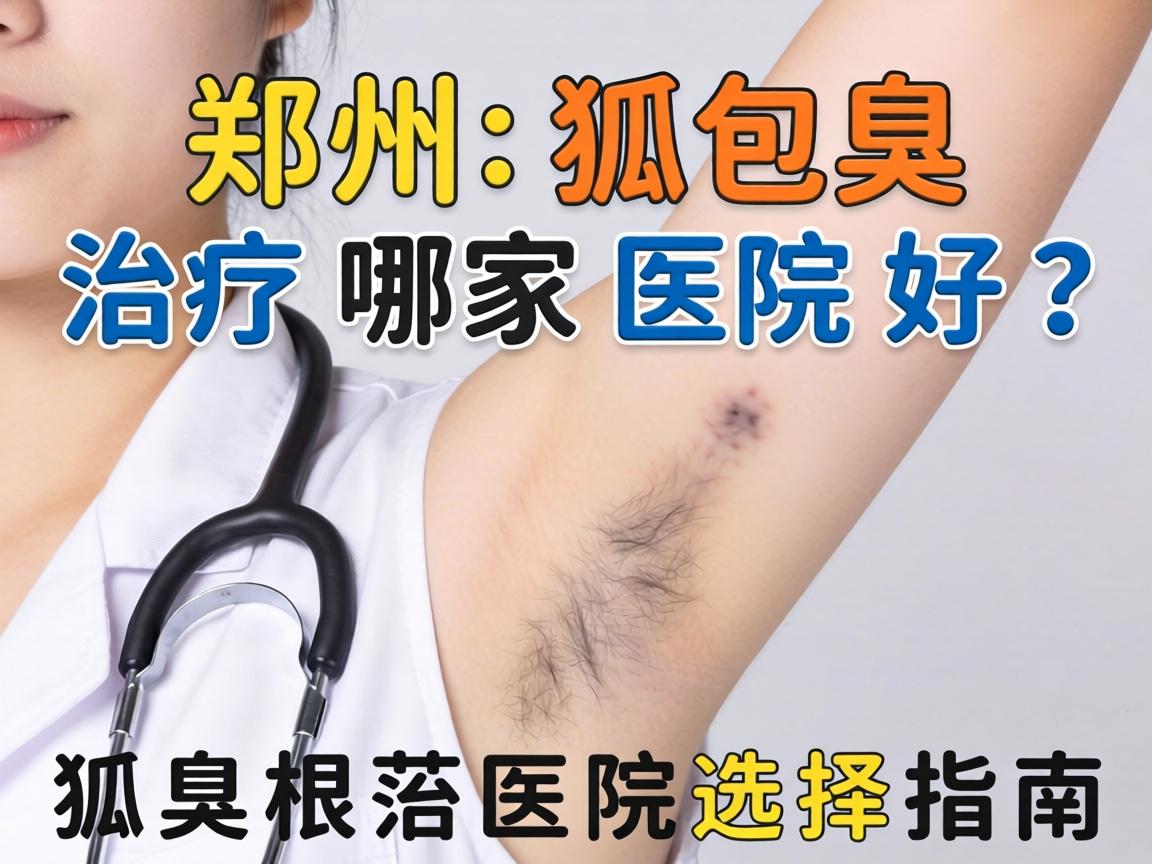 郑州狐臭治疗哪家医院好？狐臭根治医院选择指南