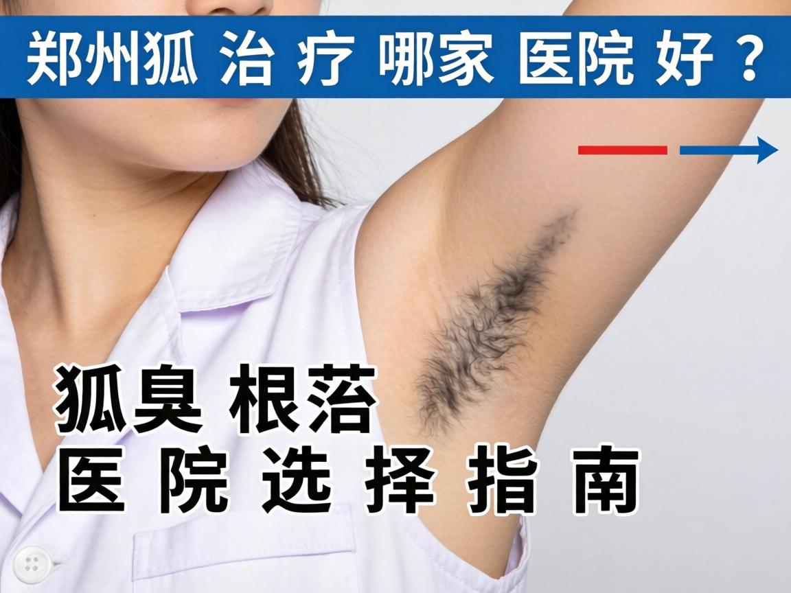 郑州狐臭治疗哪家医院好？狐臭根治医院选择指南