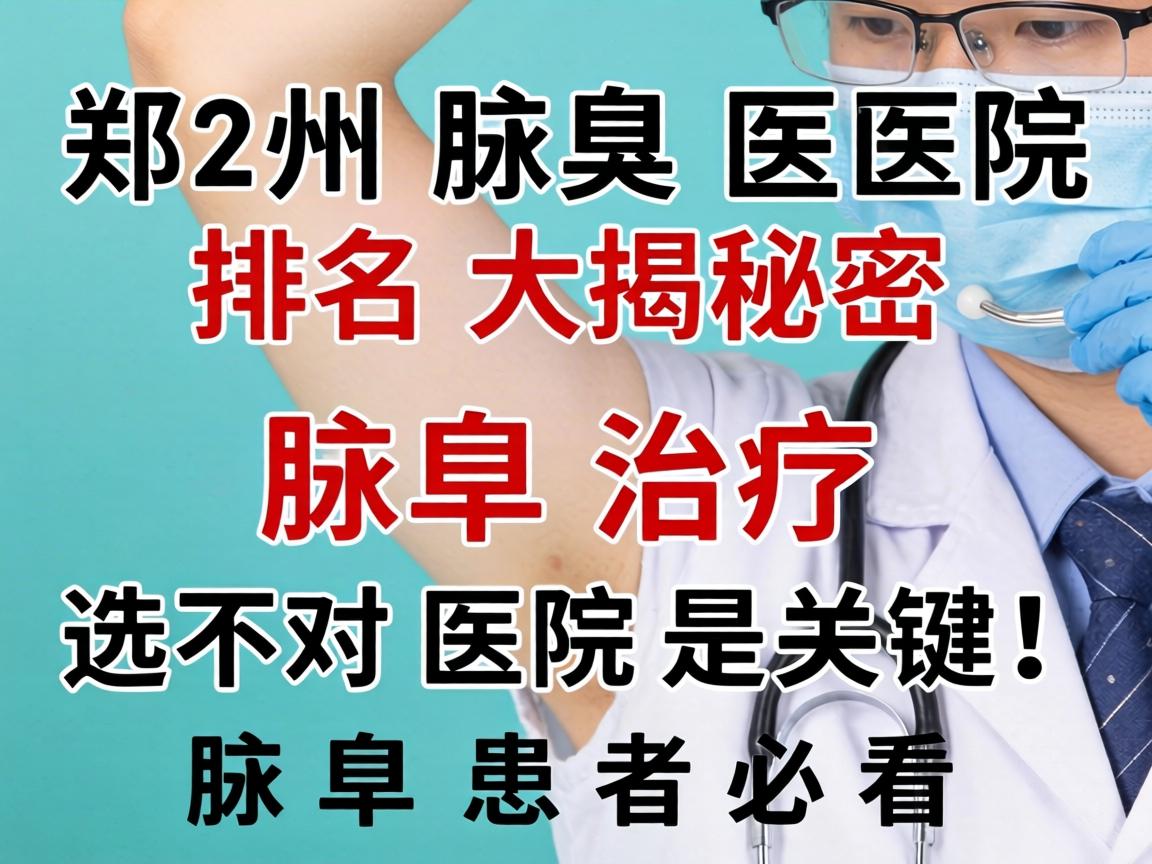 郑州腋臭医院排名大揭秘,腋臭治疗,选对医院是关键!腋臭患者必看 郑州腋臭医院排名大揭秘,腋臭治疗,选对医院是关键!腋臭患者必看