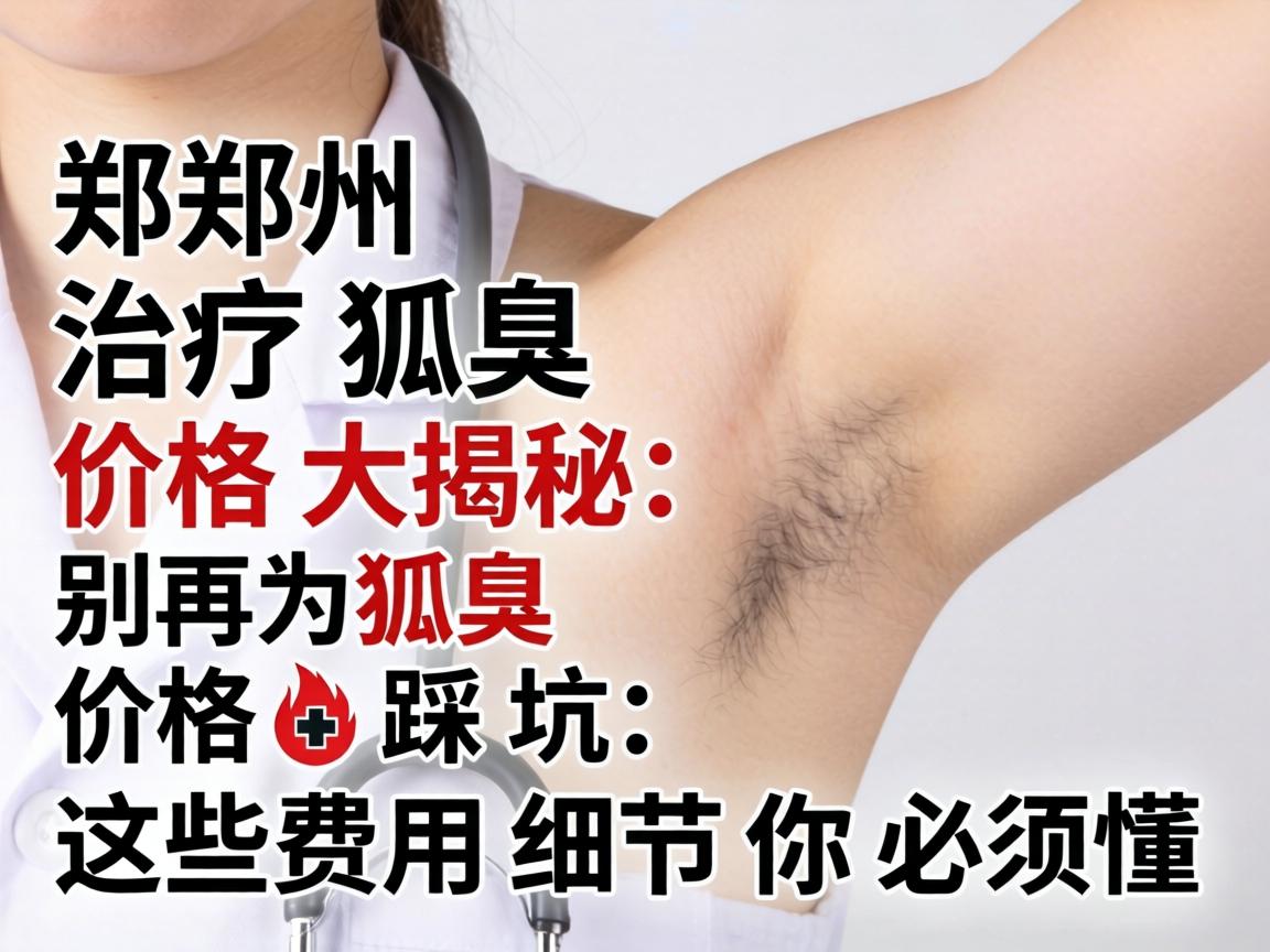 郑州治疗狐臭价格大揭秘，别再为狐臭价格踩坑，这些费用细节你必须懂