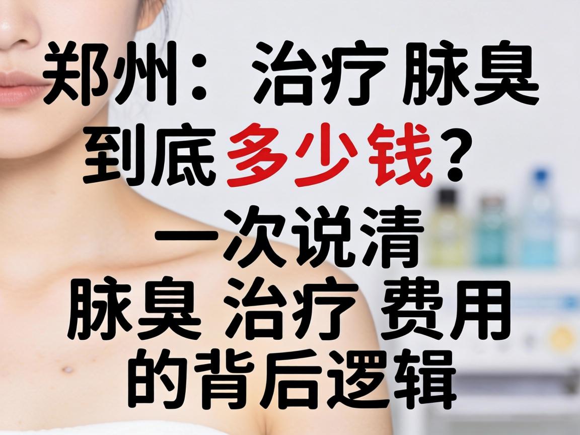 郑州治疗腋臭到底多少钱?一次说清腋臭治疗费用的背后逻辑 郑州治疗腋臭到底多少钱?一次说清腋臭治疗费用的背后逻辑