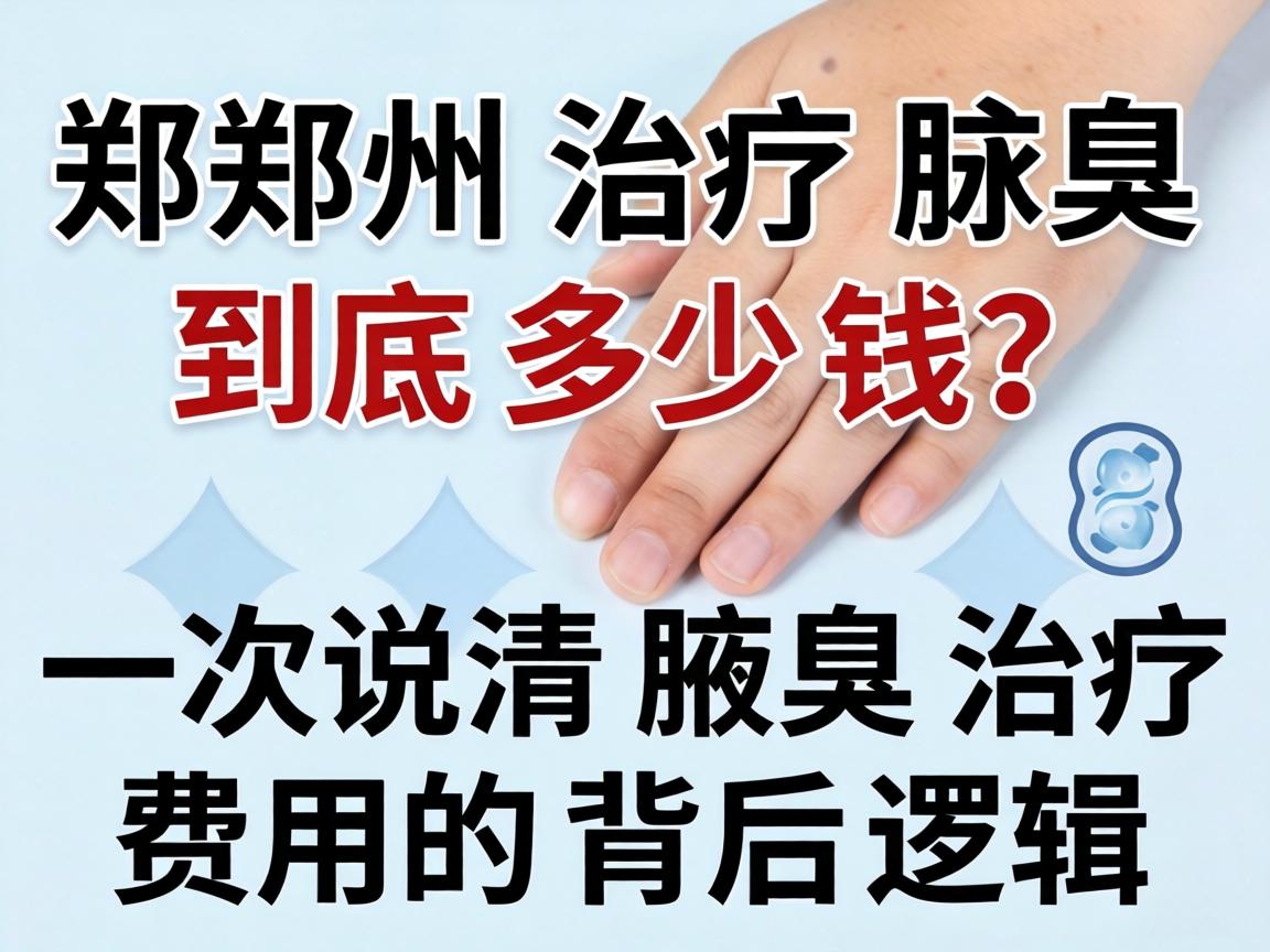 郑州治疗腋臭到底多少钱?一次说清腋臭治疗费用的背后逻辑 郑州治疗腋臭到底多少钱?一次说清腋臭治疗费用的背后逻辑