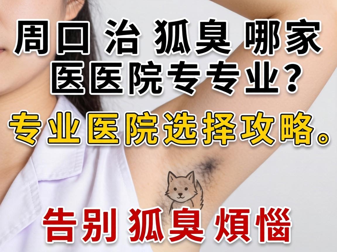 周口治狐臭哪家医院专业？专业医院选择攻略，告别狐臭烦恼