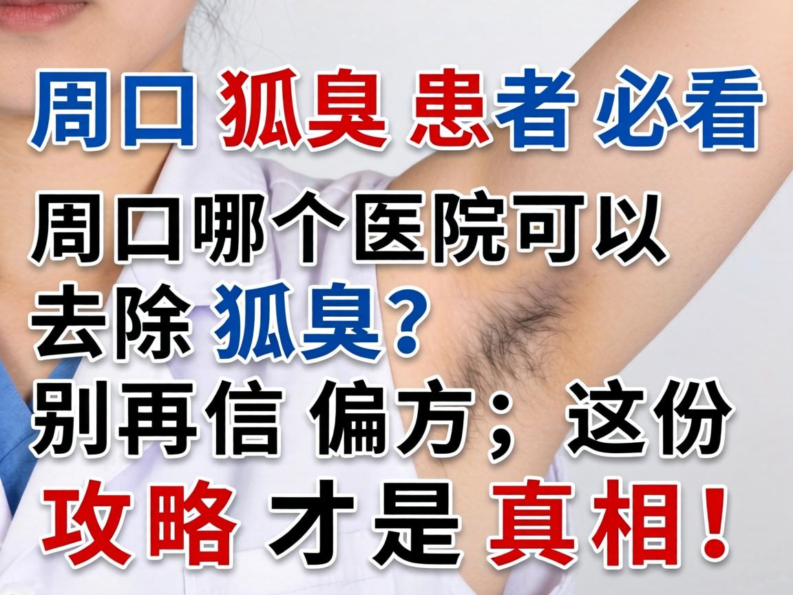 周口狐臭患者必看,周口哪个医院可以去除狐臭?别再信偏方,这份攻略才是真相! 周口狐臭患者必看,周口哪个医院可以去除狐臭?别再信偏方,这份攻略才是真相!