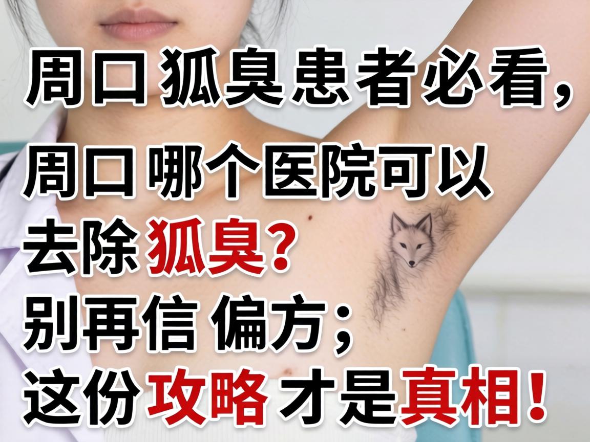 周口狐臭患者必看,周口哪个医院可以去除狐臭?别再信偏方,这份攻略才是真相! 周口狐臭患者必看,周口哪个医院可以去除狐臭?别再信偏方,这份攻略才是真相!