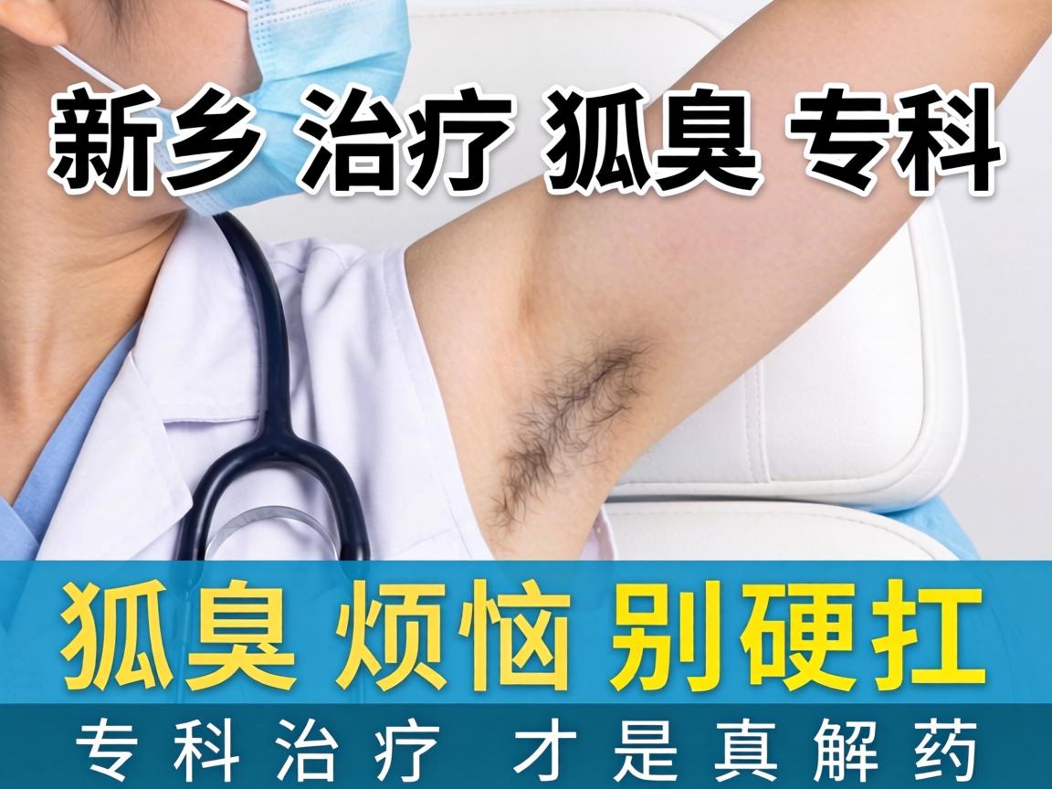 新乡治疗狐臭专科，狐臭烦恼别硬扛，专科治疗才是真解药