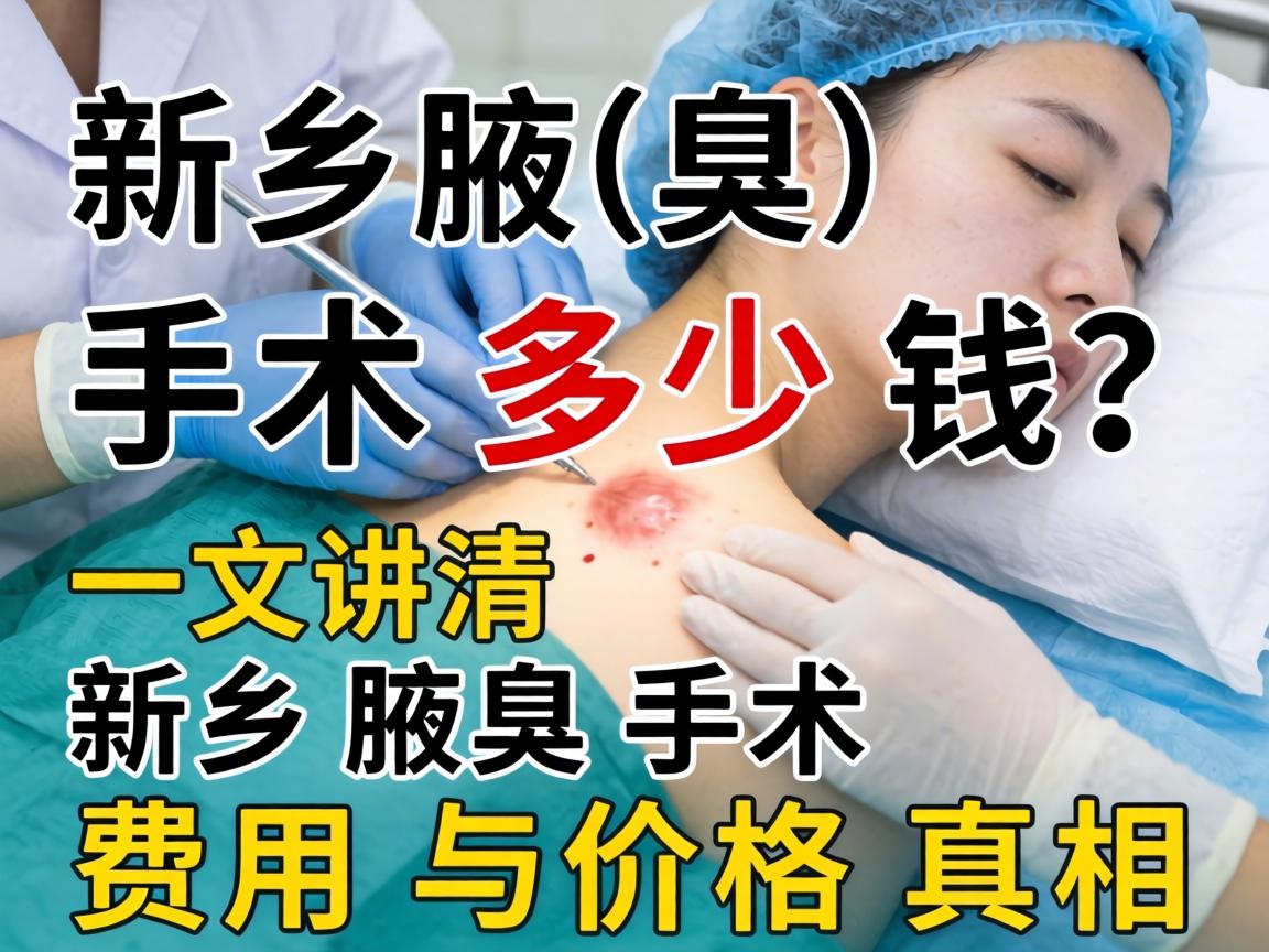新乡腋臭手术多少钱?一文讲清新乡腋臭手术费用与价格真相 新乡腋臭手术多少钱?一文讲清新乡腋臭手术费用与价格真相
