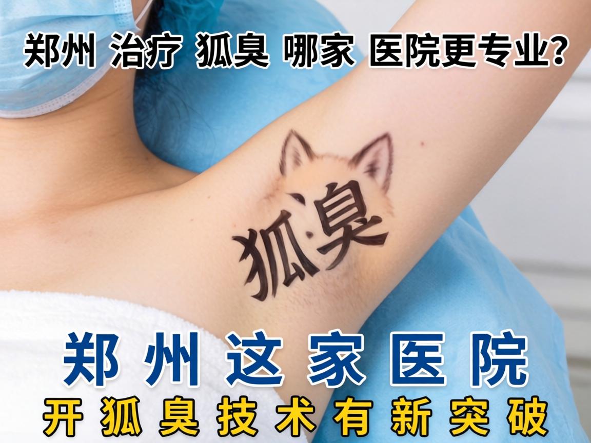 郑州治疗狐臭哪家医院更专业？郑州这家医院开狐臭技术有新突破