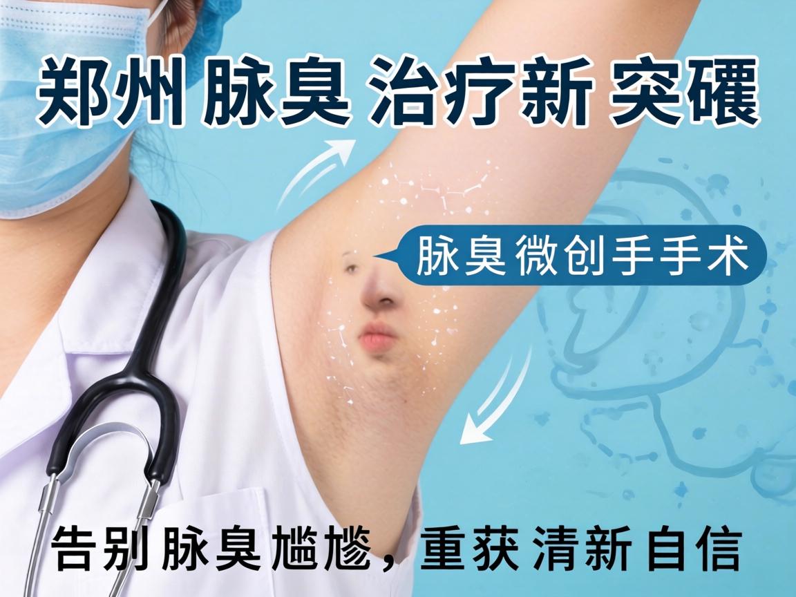 郑州腋臭治疗新突破,腋臭微创手术,告别腋臭尴尬,重获清新自信 郑州腋臭治疗新突破,腋臭微创手术,告别腋臭尴尬,重获清新自信