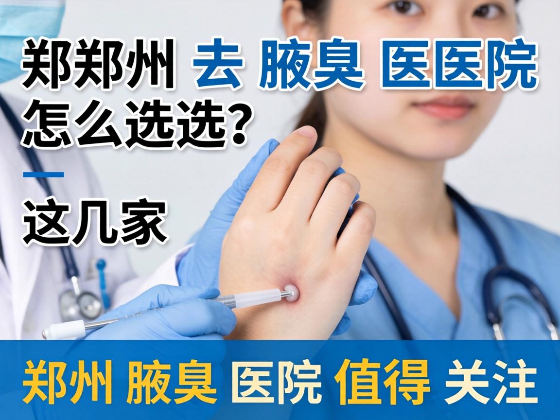 郑州去腋臭医院怎么选?这几家郑州腋臭医院值得关注 郑州去腋臭医院怎么选?这几家郑州腋臭医院值得关注