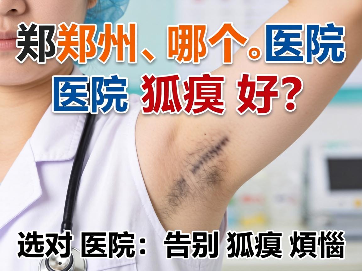 郑州哪个医院狐臭好?选对医院,告别狐臭烦恼 郑州哪个医院狐臭好?选对医院,告别狐臭烦恼