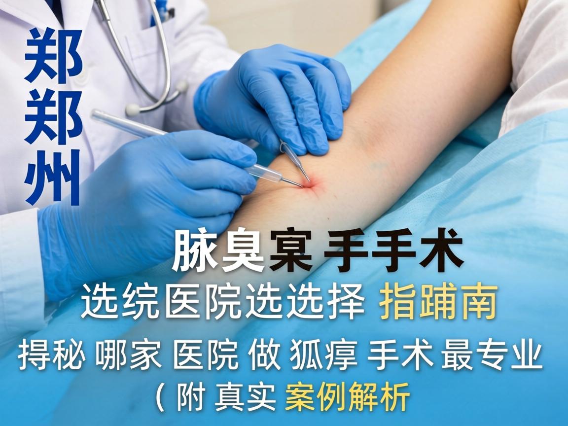 郑州腋臭手术医院选择指南,揭秘哪家医院做狐臭手术最专业(附真实案例解析) 郑州腋臭手术医院选择指南,揭秘哪家医院做狐臭手术最专业(附真实案例解析)