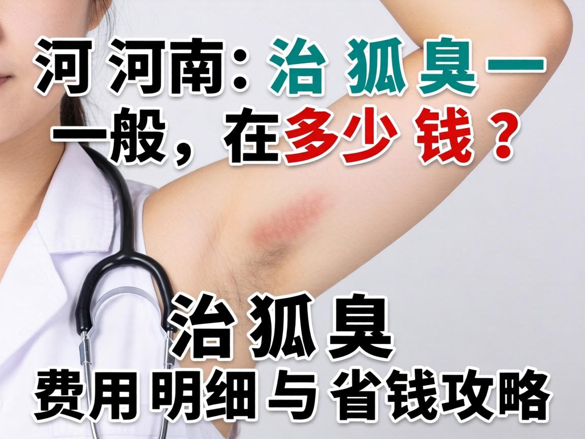 河南治狐臭一般在多少钱?治狐臭费用明细与省钱攻略 河南治狐臭一般在多少钱?治狐臭费用明细与省钱攻略