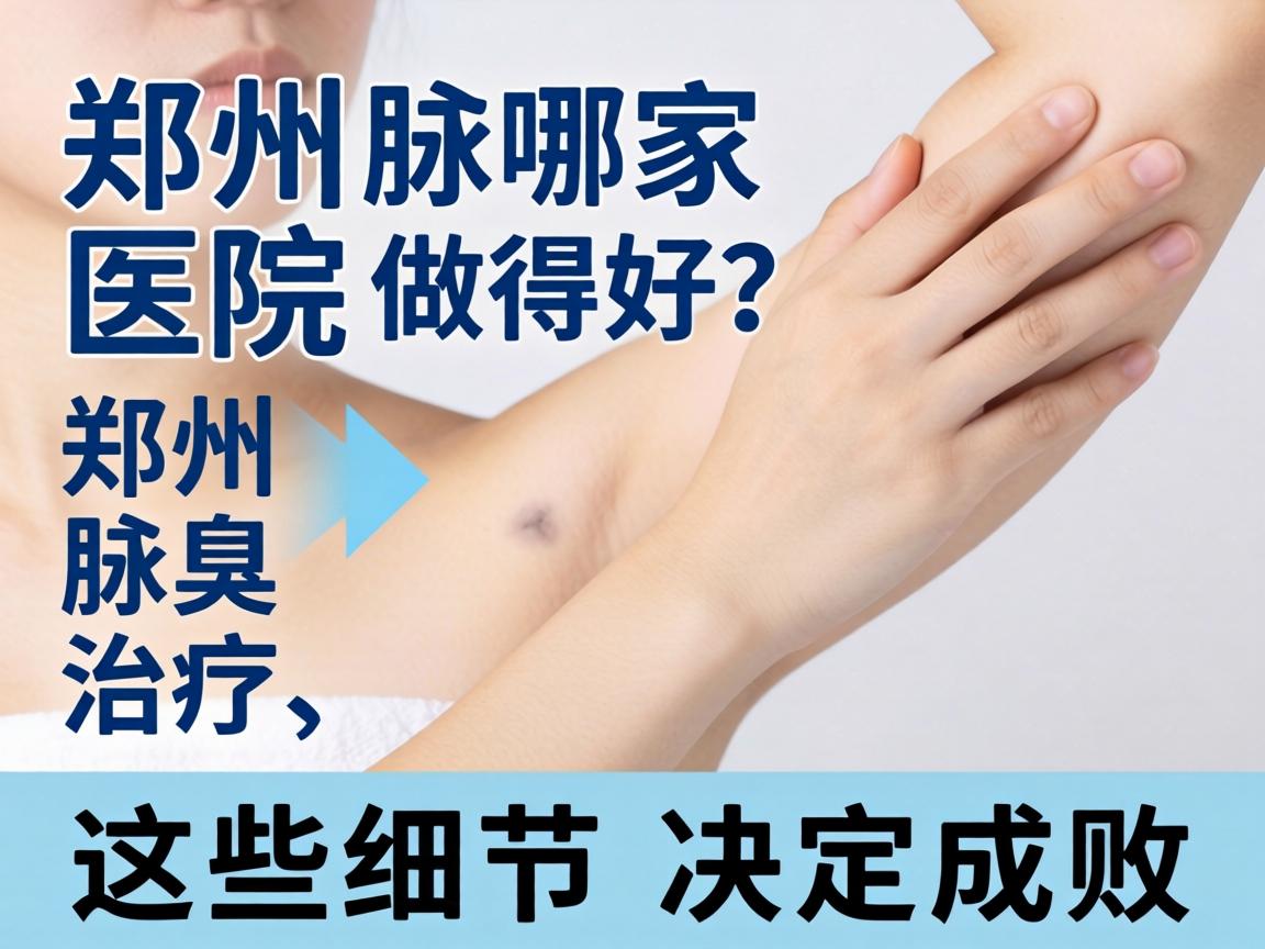 郑州腋臭哪家医院做得好?郑州腋臭治疗,这些细节决定成败 郑州腋臭哪家医院做得好?郑州腋臭治疗,这些细节决定成败