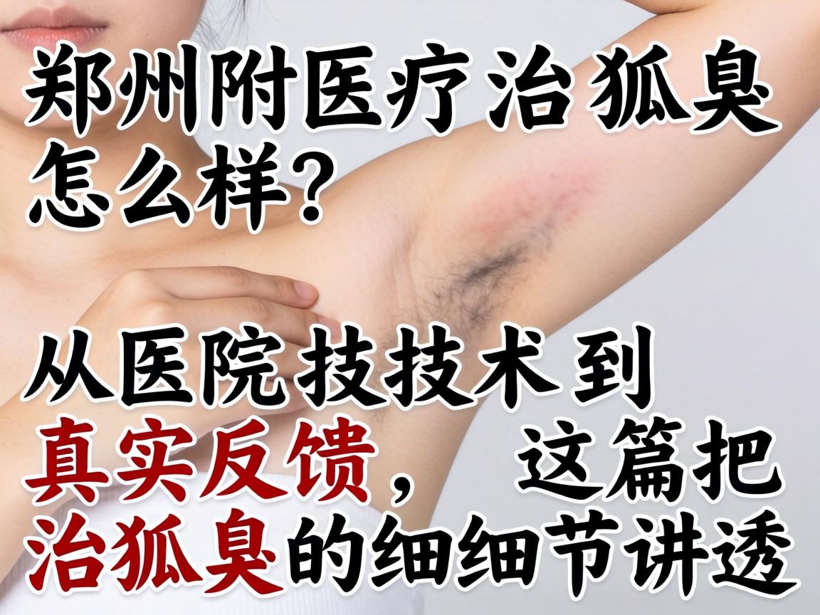 郑州附医治狐臭怎么样?从医院技术到真实反馈,这篇把治狐臭的细节讲透 郑州附医治狐臭怎么样?从医院技术到真实反馈,这篇把治狐臭的细节讲透