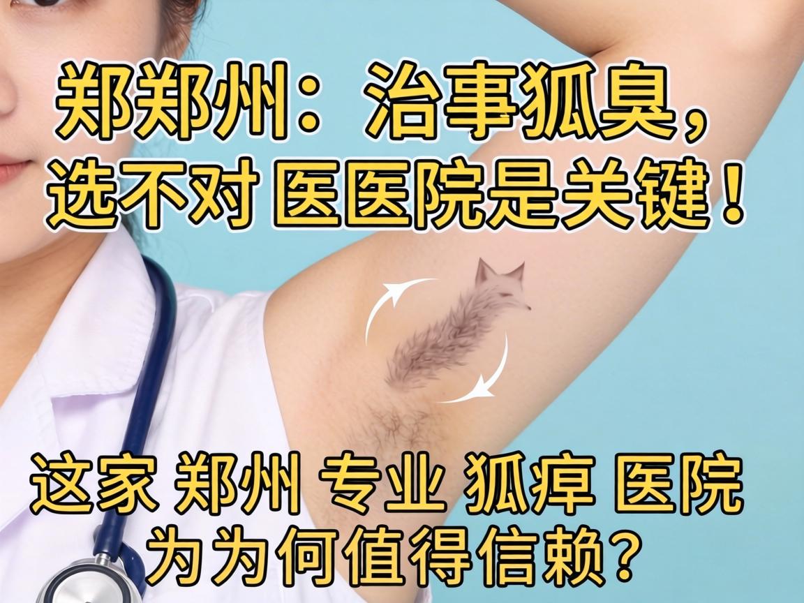 郑州治狐臭,选对医院是关键!这家郑州专业狐臭医院为何值得信赖? 郑州治狐臭,选对医院是关键!这家郑州专业狐臭医院为何值得信赖?