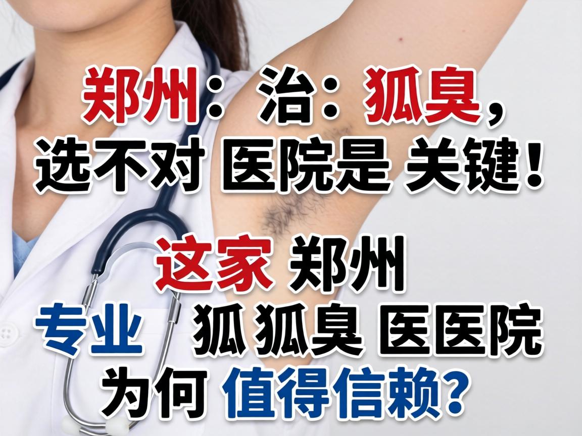 郑州治狐臭,选对医院是关键!这家郑州专业狐臭医院为何值得信赖? 郑州治狐臭,选对医院是关键!这家郑州专业狐臭医院为何值得信赖?