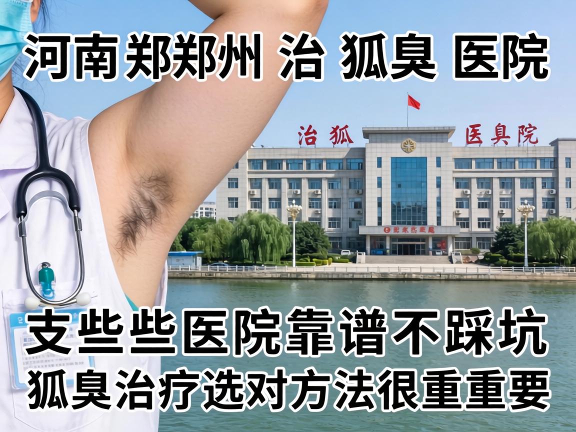 河南郑州治狐臭医院指南，这些医院靠谱不踩坑，狐臭治疗选对方法很重要