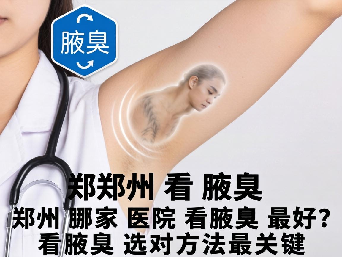 郑州看腋臭，郑州哪家医院看腋臭最好？看腋臭选对方法最关键