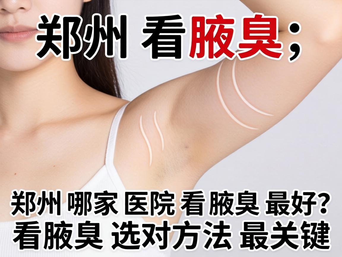 郑州看腋臭，郑州哪家医院看腋臭最好？看腋臭选对方法最关键