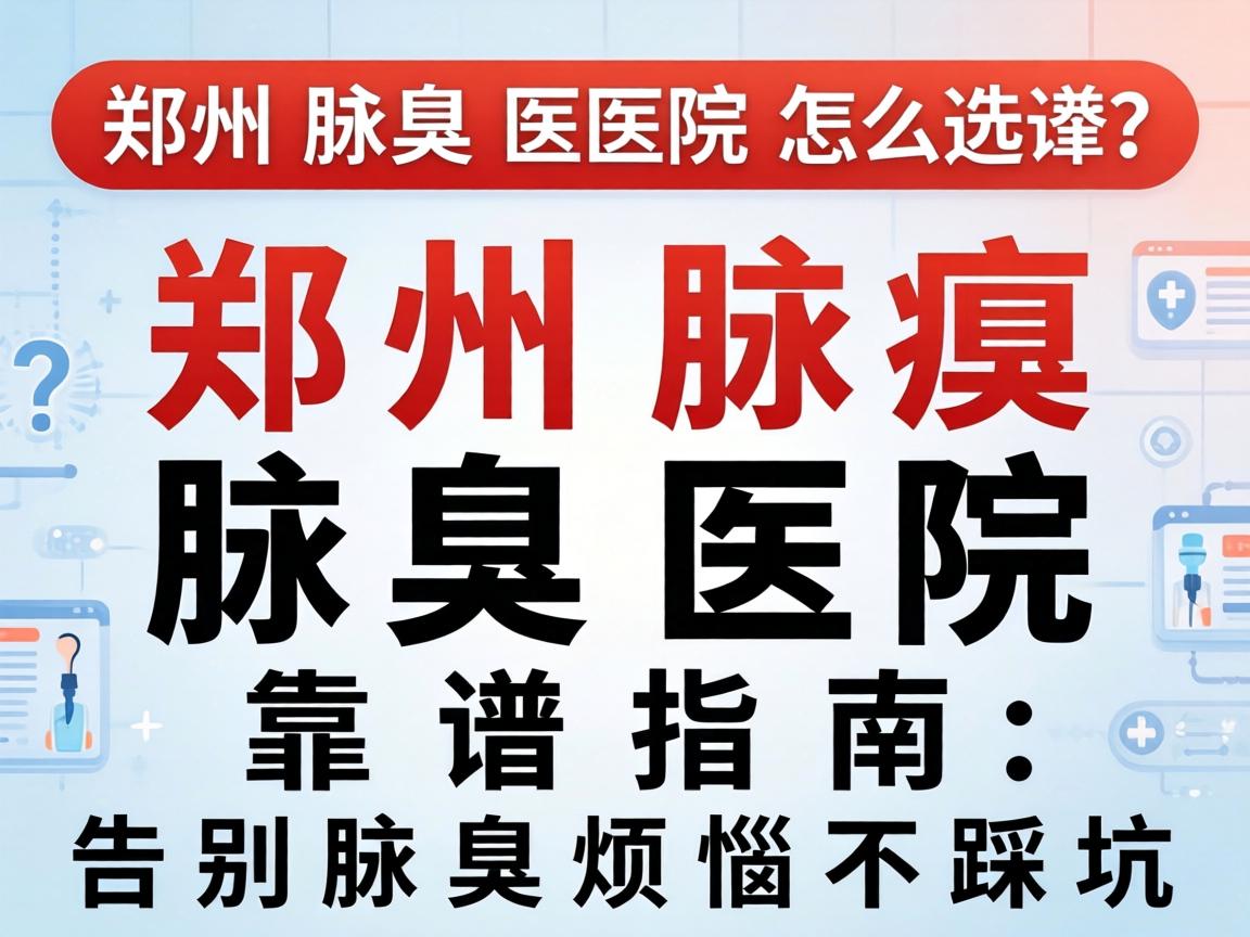 郑州腋臭医院怎么选?郑州腋臭医院靠谱指南,告别腋臭烦恼不踩坑 郑州腋臭医院怎么选?郑州腋臭医院靠谱指南,告别腋臭烦恼不踩坑