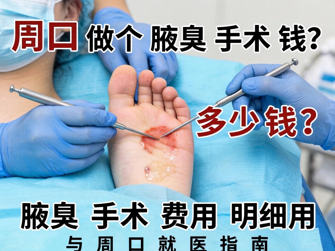 周口做个腋臭手术多少钱?腋臭手术费用明细与周口就医指南 周口做个腋臭手术多少钱?腋臭手术费用明细与周口就医指南