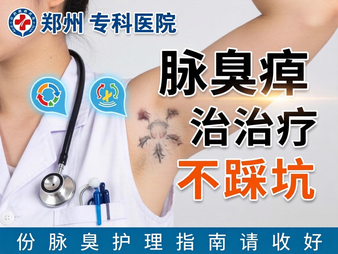郑州腋臭专科医院,腋臭治疗不踩坑,这份腋臭护理指南请收好 郑州腋臭专科医院,腋臭治疗不踩坑,这份腋臭护理指南请收好