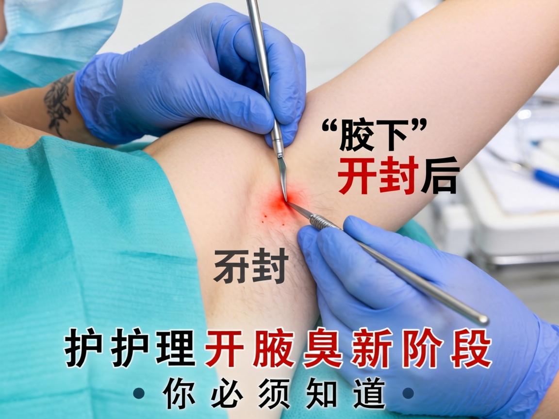 腋臭手术开封后,腋下护理开封新阶段,这些关键点你必须知道 腋臭手术开封后,腋下护理开封新阶段,这些关键点你必须知道
