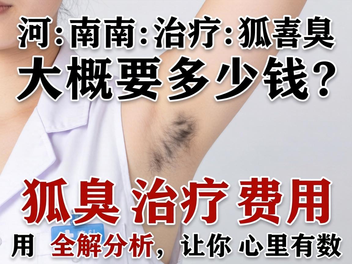 河南治疗狐臭大概要多少钱？狐臭治疗费用全解析，让你心里有数