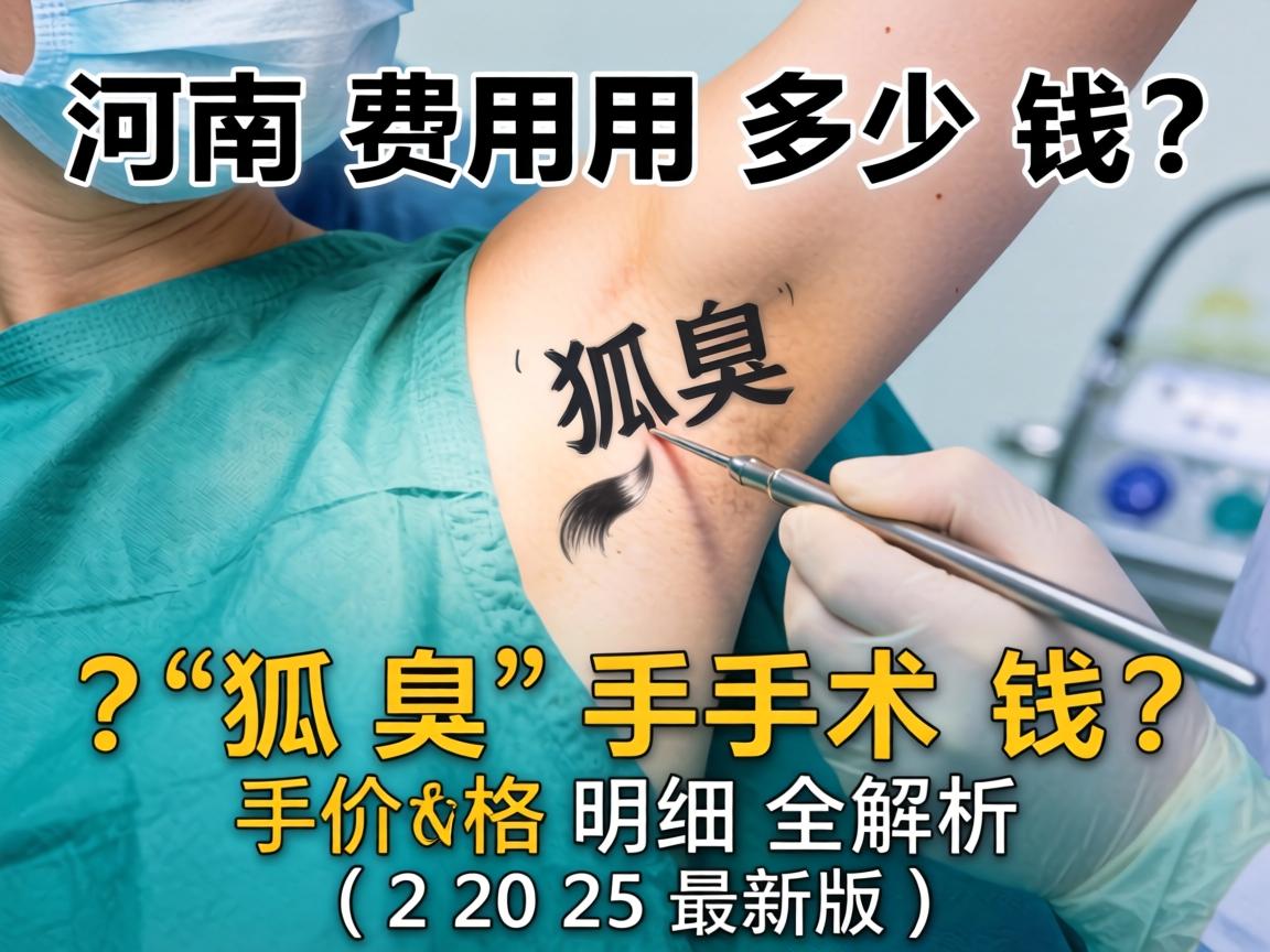 河南狐臭手术费用多少钱?狐臭手术价格明细全解析(2025最新版) 河南狐臭手术费用多少钱?狐臭手术价格明细全解析(2025最新版)