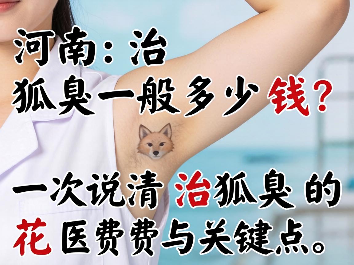 河南治狐臭一般多少钱?一次说清治狐臭的花费与关键点 河南治狐臭一般多少钱?一次说清治狐臭的花费与关键点