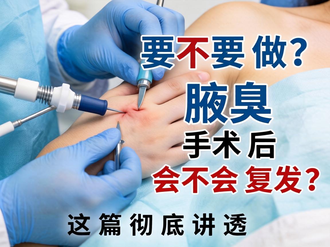 腋臭手术要不要做?腋臭手术后会不会复发?这篇彻底讲透 腋臭手术要不要做?腋臭手术后会不会复发?这篇彻底讲透