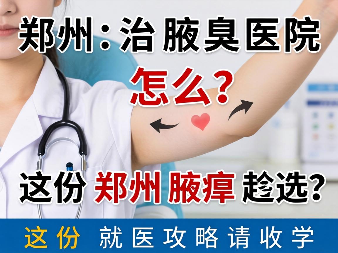 郑州治腋臭医院怎么选?这份郑州腋臭就医攻略请收好 郑州治腋臭医院怎么选?这份郑州腋臭就医攻略请收好